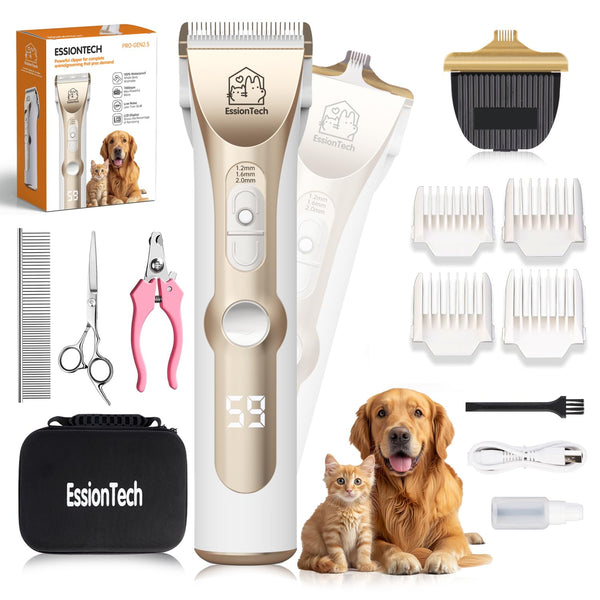 The Home Groom Kit — Cordless Dog Clippers & Grooming Set