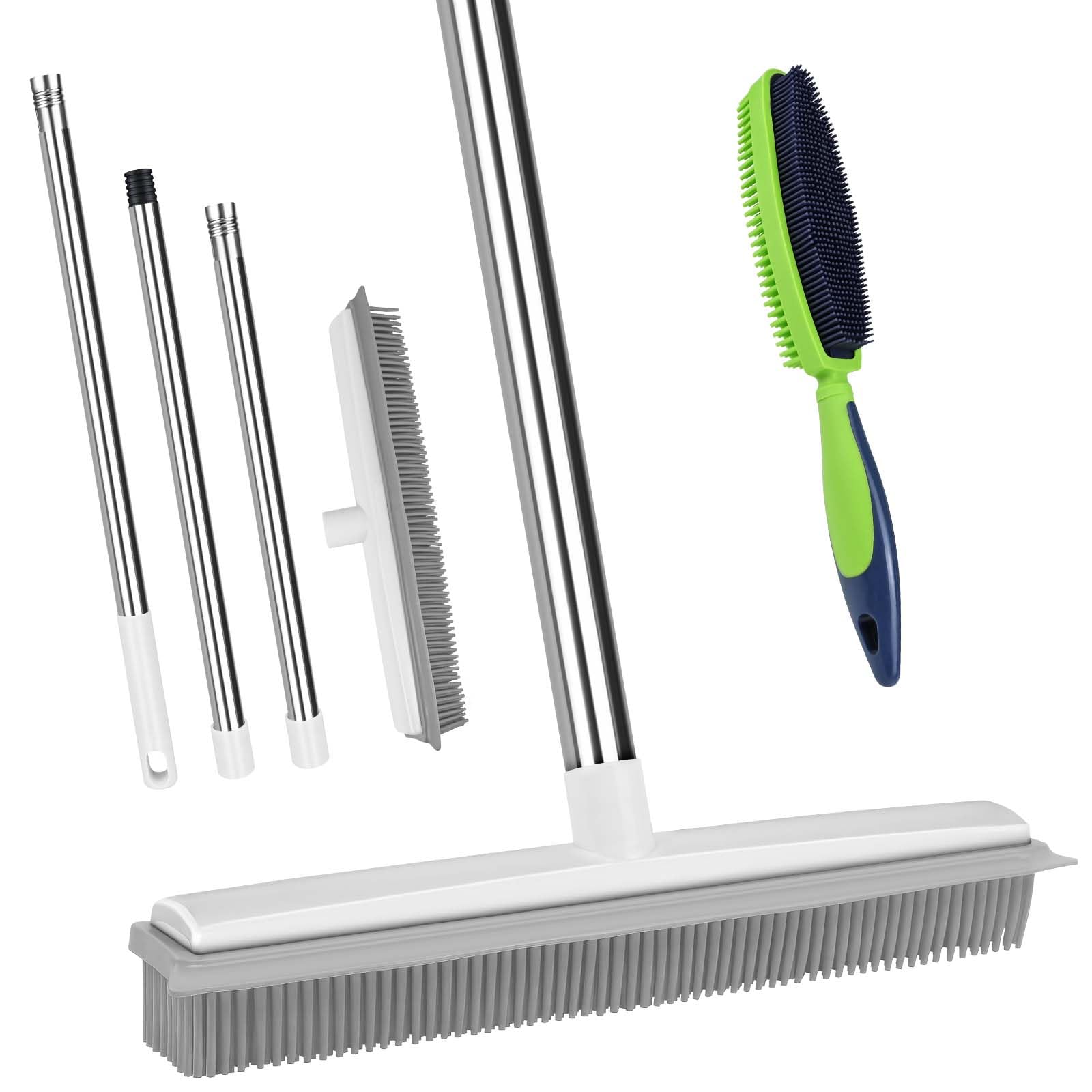 Fluff Hair-Off Broom — pet hair remover for couch and carpet