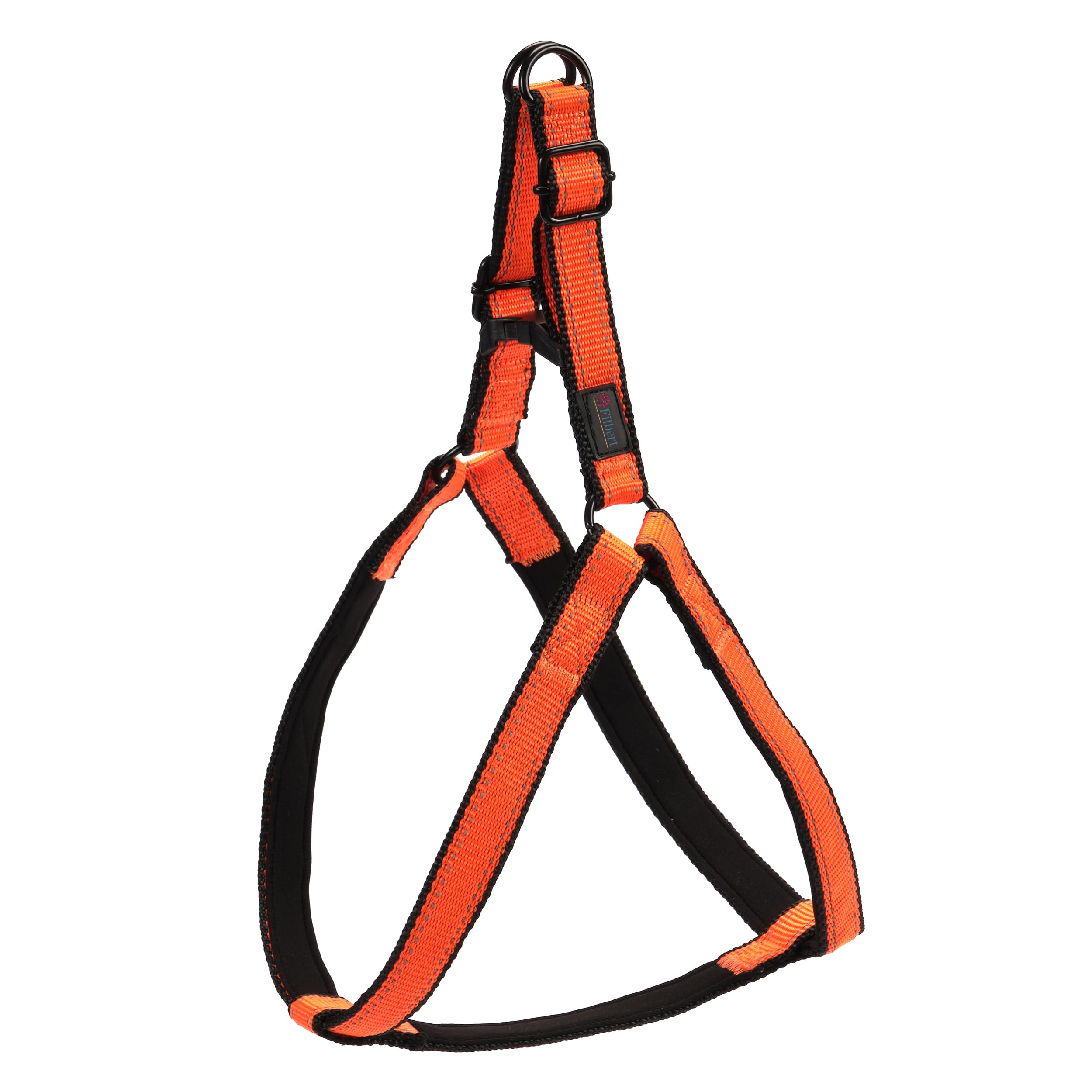 Fluff No-Pull Walk Harness — reflective step-in dog harness