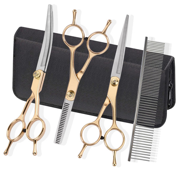 The Trim Kit — Pro Dog Grooming Scissors Set