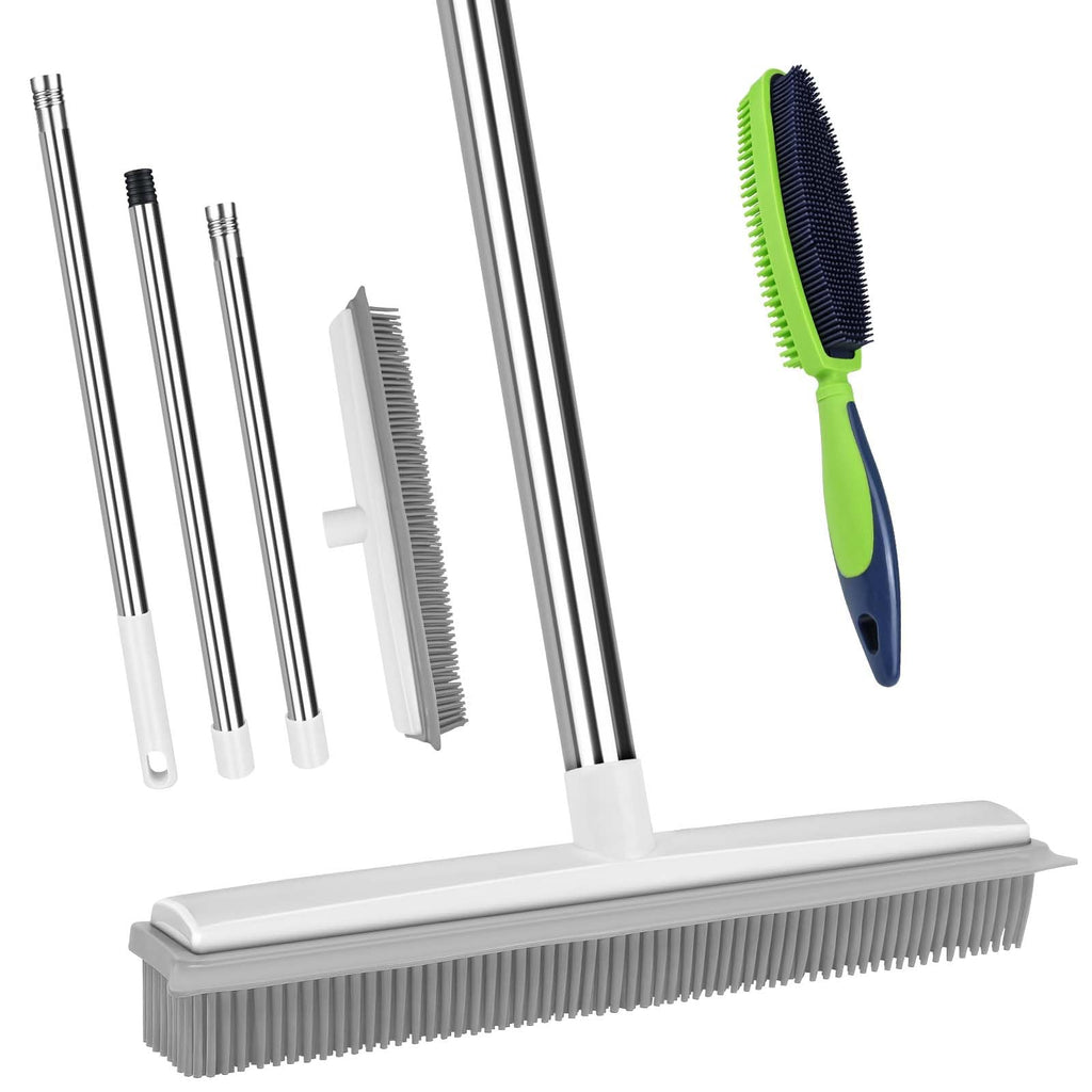 Fluff Hair-Off Broom — pet hair remover for couch and carpet